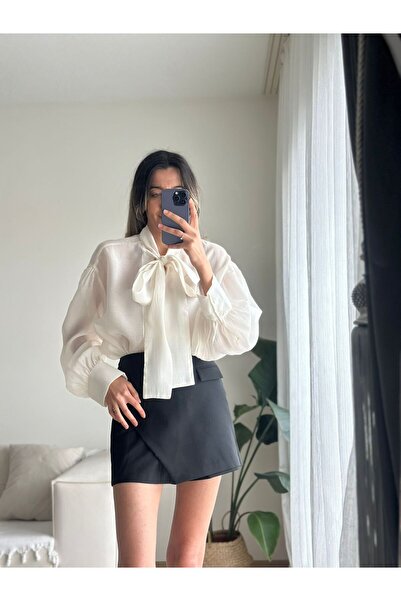 MODA Ecru Women's Designer Shirt