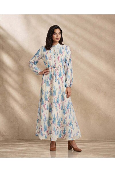 REDTAG فستان ماكسي مطبوع متعدد الألوان للنساء