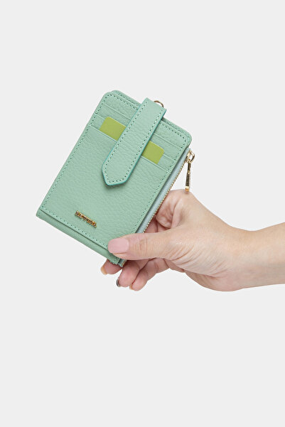 REWİNA Massarelli X Genuine Leather Women's Wallet Card Holder and Mint with ...