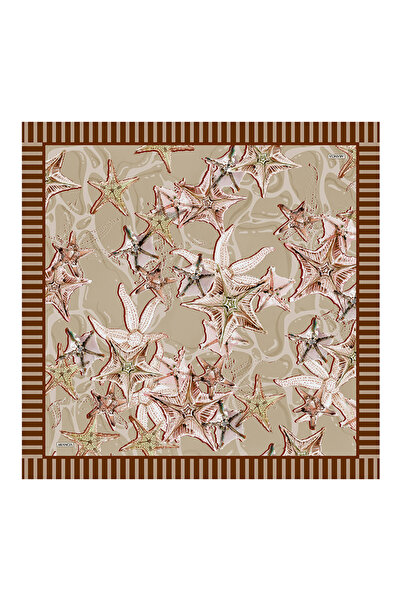 Arancia Smeđi šal 90x90 Pure Touch