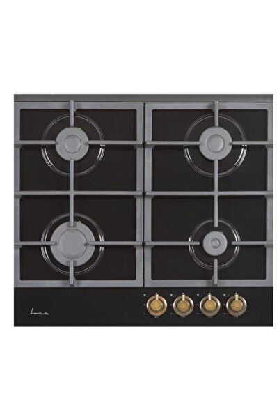 FRAM Plita incorporabila FBH-S4IWF-GRBK, Gaz, 4 Arzatoare, Aprindere electric...