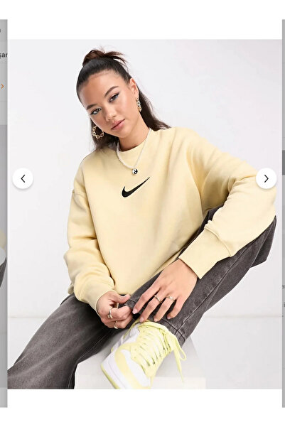 Nike Спортивний одяг Оверсайз флісова жіноча кофта (yousportswear)