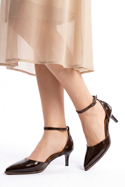 trendyes Jeremy Model Black Heel Shoes 4cm