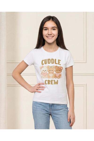 REDTAG Senior Girls Pink Graphic Short Sleeve T Shirt