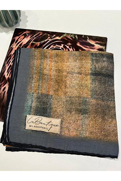La Boutique Eşarp La Boutique Güz/Yaz Serinliği Desenli Eşarp