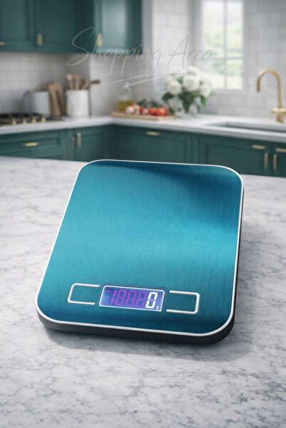 Shopping Area ITALYANO 5 Kg Dijital Mutfak Terazisi | 1 Gr Hassasiyet | LCD E...