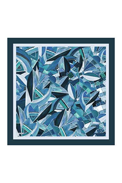 Arancia Petrolno zeleni šal 90x90 Pure Touch