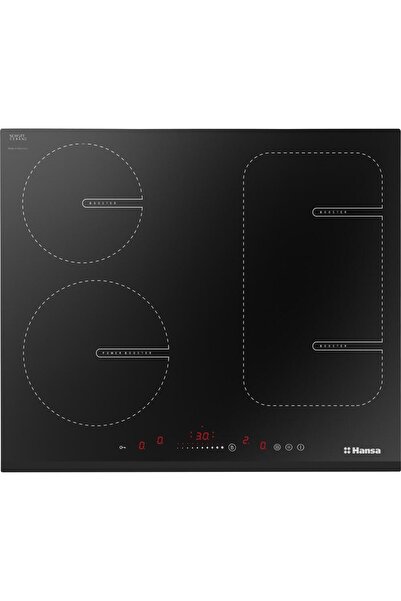 Hansa Εντοιχιζόμενη εστία BHI68611, Επαγωγική, 4 ζώνες μαγειρέματος, Έλεγχος ...