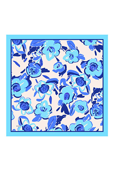 Arancia Turquoise 90X90 Pure Touch Scarf