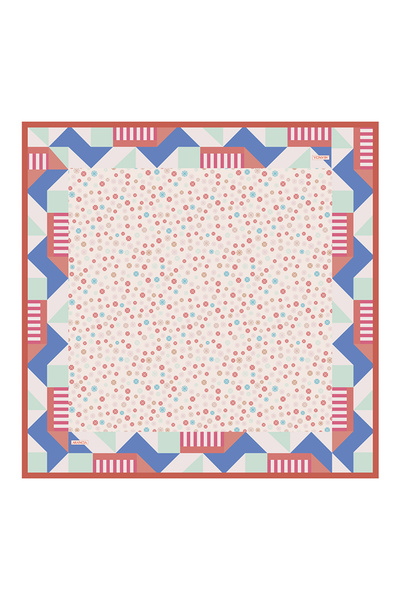 Arancia وشاح سالمون 90X90 بيور تاتش