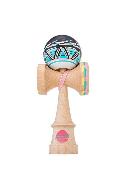 Kendama USA Pro Model Jet Shape Benjamin Brian Silk Paint Beech Tama