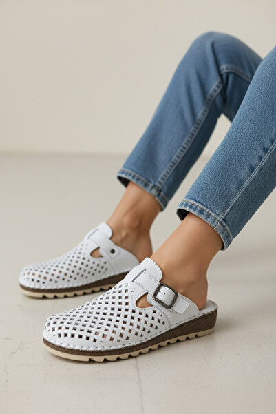 SHOUGO Genuine Leather Closed Front Heel Spur Support Orthopedic Comfortable ...