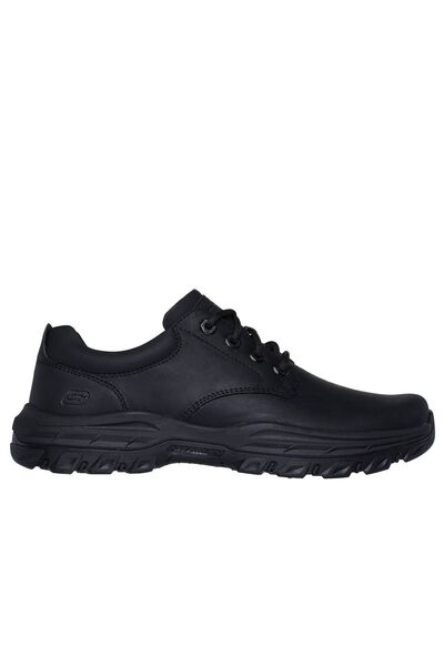 SKECHERS Sneakerși KNOWLSON LELAND din piele, cu talpă joasă, pentru bărbați,...