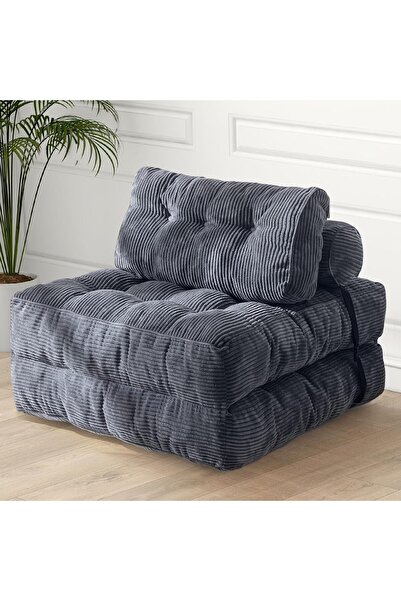 YESMAX Folding Sofa Bed, Convertible Sleeper Chair with Pillow Foldable Mattr...