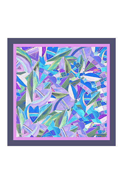 Arancia Lila šal 90x90 Pure Touch