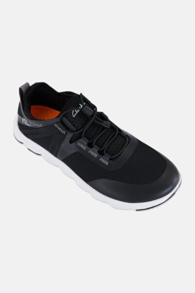 CLARKS حذاء رجالي كاجوال دانتيل من طراز Alt Coast Rock، أسود