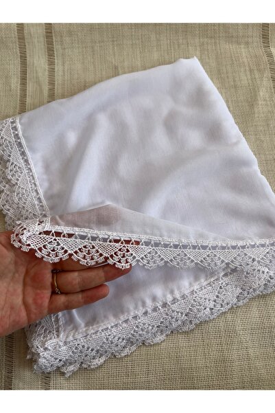 Handmade Dört kenar oyalı yazma