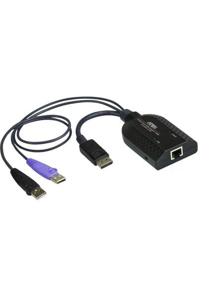 Aten USB DisplayPort Virtual Media KVM Adapter with Smart Card Support