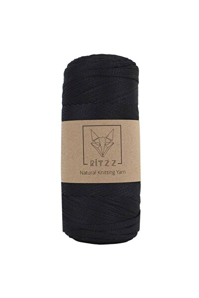 Ritzz Polyester Ribbon Rope Black