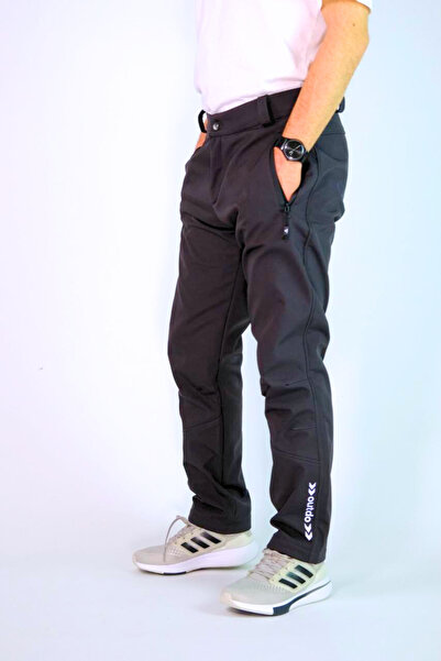 OUTDO Kışlık İçi Polarlı İthal Softshell Rüzgar Geçirmez Su İticidir Reflektö...