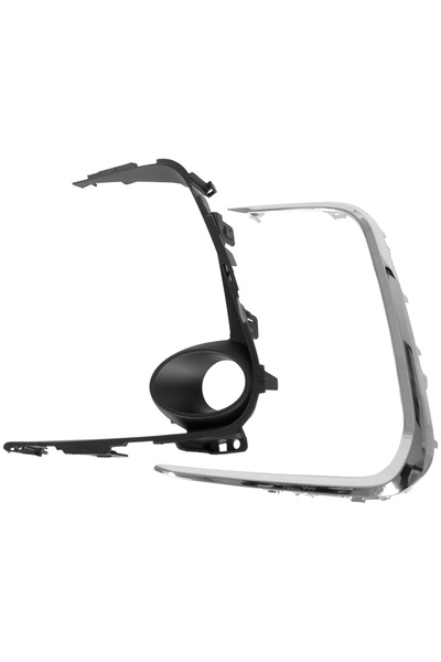 Farex Toyota COROLLA 2019- Cadru stânga CROMAT + NEGRU cu halogen