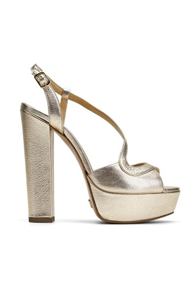 Jabotter Sheila Deri 14 Cm Platform Topuklu Ayakkabı