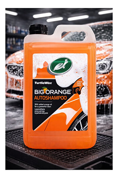 Turtle Wax Big Orange Ultra Performance Car Wash Shampoo with added orange oi...