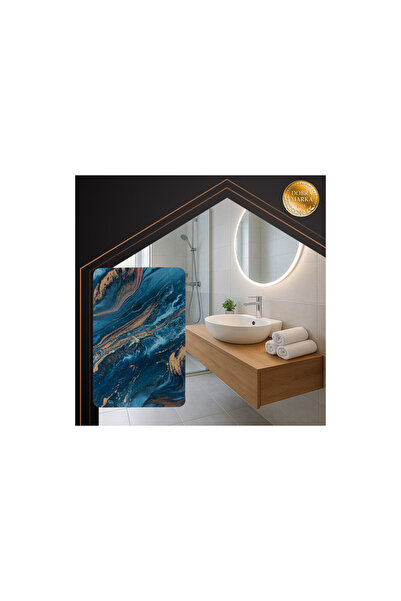 Ruhhy Bath Mat 80x50 cm, Non-Slip Base, Absorbent Surface, XXL Size