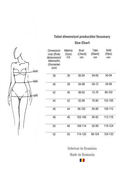 Vessmary Rochie de zi sau de ocazie VSM0948A din voal fuchsia cu imprimeu auriu