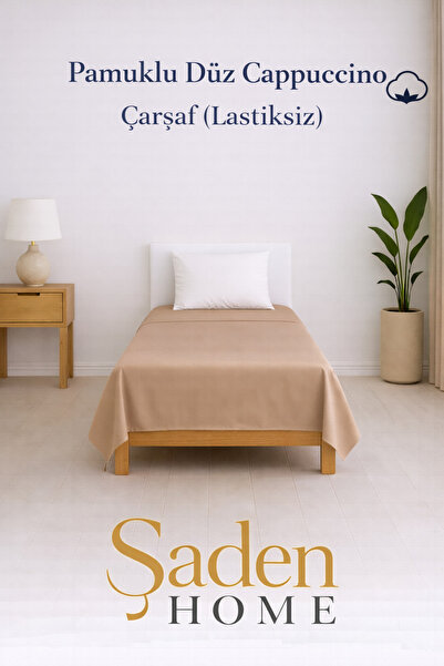 SADEN HOME Pamuk KOMAD JEDNOG KAPUĆINO KAUČA Čaršav X 240CM