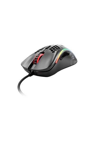 Glorious Mouse Gaming Model D, RGB, USB, 12000 DPI (Negru)