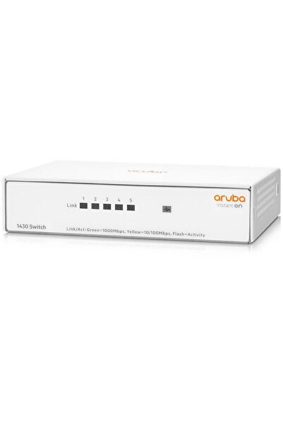 Aruba Networks Aruba R8R44A Instant On 1430 Switch, 5 ports, Gigabit