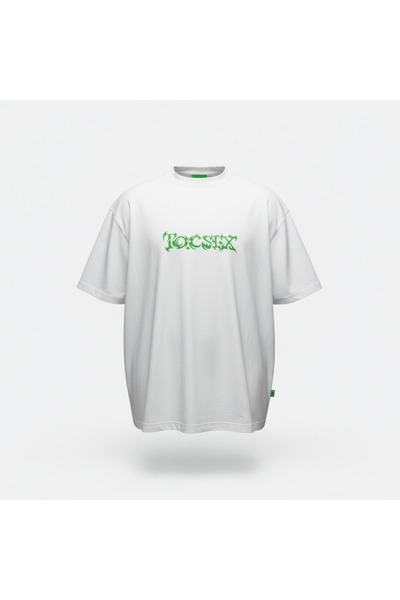 logo beyaz T-Shirt