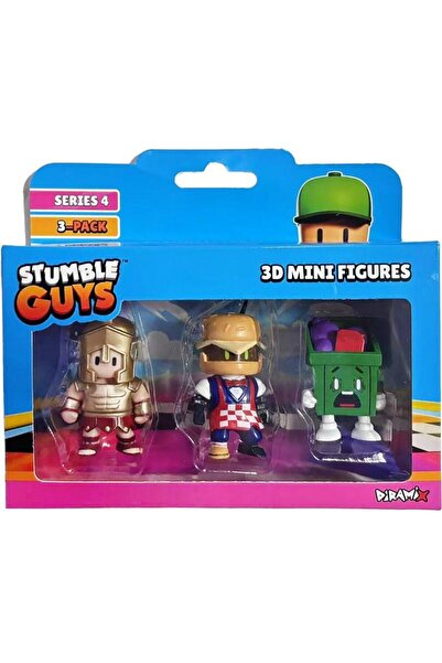 Noriel Set 3 mini figurine 3D, Stumble Guys, S4