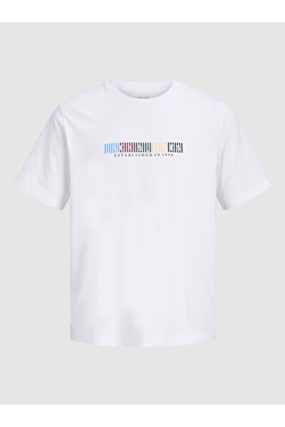 Jack & Jones JACK JONES Tricou pentru bărbați guler rotund Summer cu imprimeu...