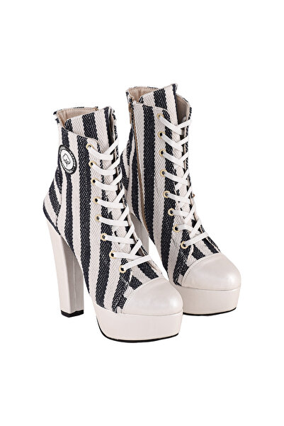Cotto Shoes Šarene čizme sa platformom i petom Lan za žene