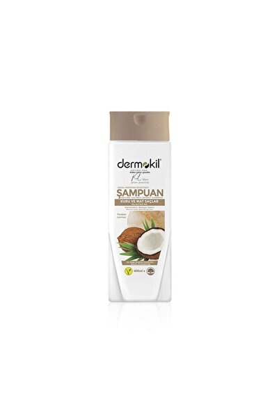 Dermokil Şampuan Doğal Hindistan Cevizi Özlü Kuru ve Mat Saçlar İçin 400 ml