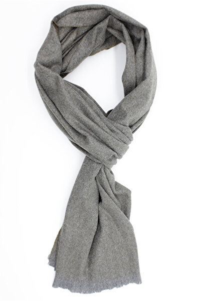 İmza Tamni kaki šal sa jednostavnim uzorkom 1067255100