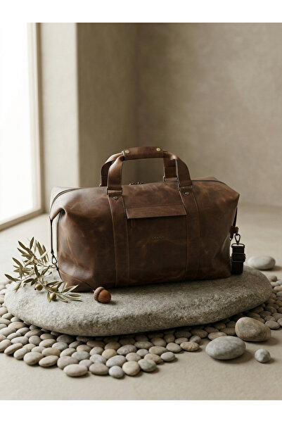 PASSTELL 100% Genuine Leather Unisex Model First Class Handcrafted Luxury Tra...