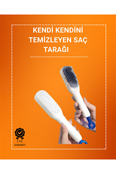 Lisinya Glava Koža Masažni češalj za kosu – Samočisteći, Antistatički - TYGOO