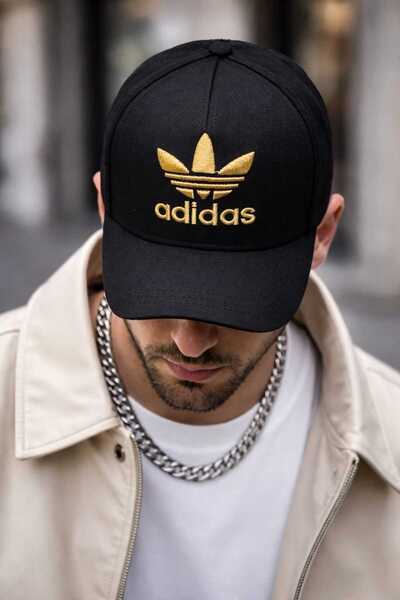 NoNameStore7 ADIDAS-Sapca unisex, Cozoroc cusut si usor curbat, Banda absorba...