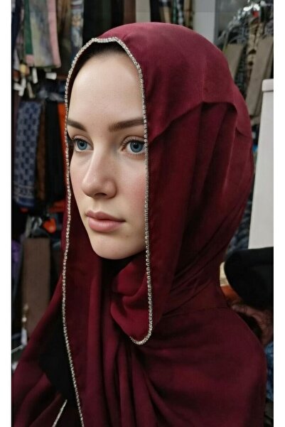 hilalay BORDO TAŞLİ ABİYE ŞAL