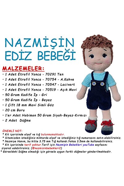 hobimon Nazmişin Somot Ediz Baby Kit