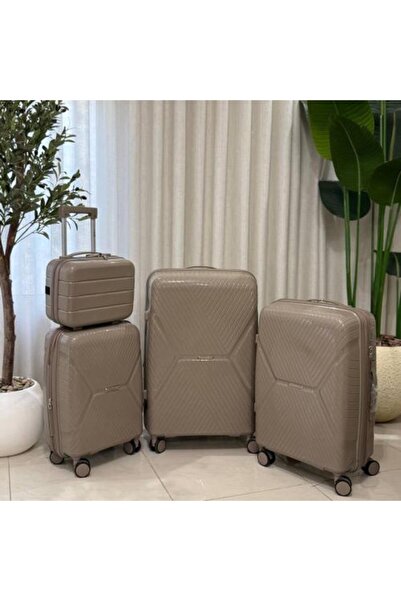 Akyat 4-Piece Travel Luggage Set - Impact Resistant Polypropylene (PP)