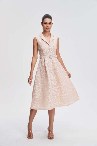 Livia Sleeveless knee-length dress