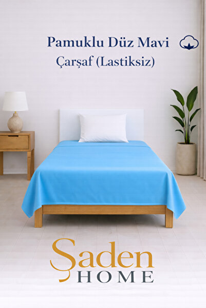 SADEN HOME Pamuk LIČNI JEDNOLIKOV HOTEL BLUE MARKET Čaršav 240 CM