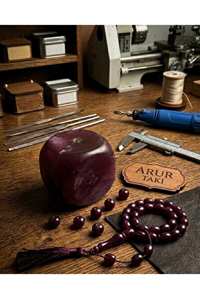 ARURTAKI نرد بلون أرجواني 55 ملم - نرد كبير الحجم للزينة وللألعاب