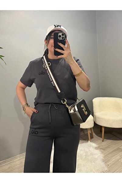 iznikten Alo Tracksuit Set Modal Fabric - Gray