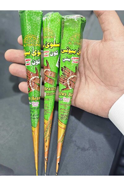 ASEEL حناء عصار لون بني 3 قطعه