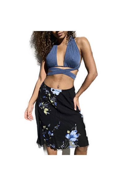 PİLOLİNE Loline R023 skirt, black color,